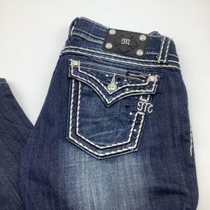Miss Me Womens JE5014F43Z Flare‎ Denim Jeans Blue Size 30